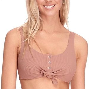 Body Glove Ibiza Ribbed Crop Bikini Top Small